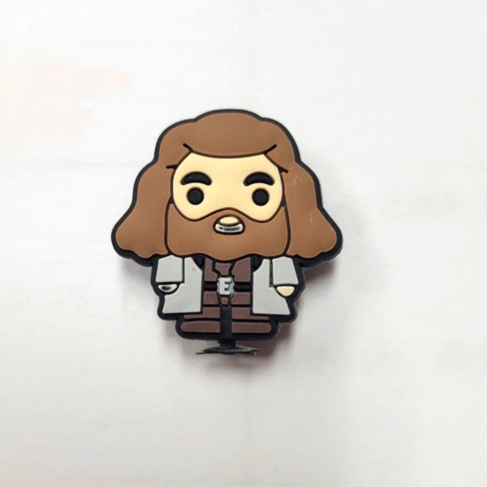 4/$10💥 Rubeus Hagrid Croc Charm